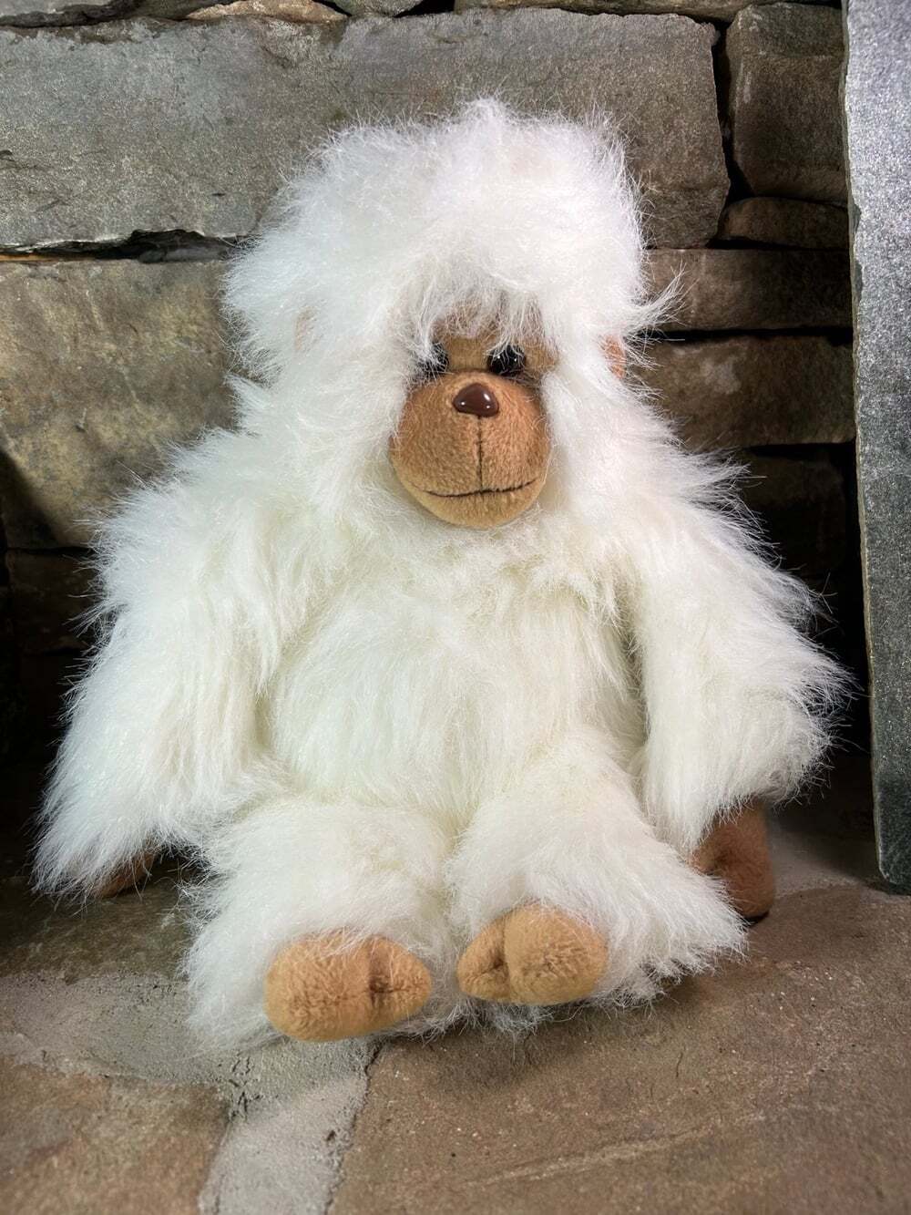 Tango the 1994 white baby Gorilla by TY plush